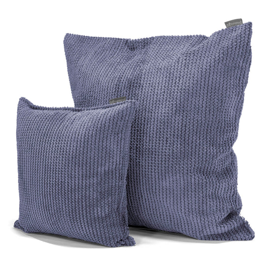 Pude 47 x 47cm - Pom Pom Lilla 02
