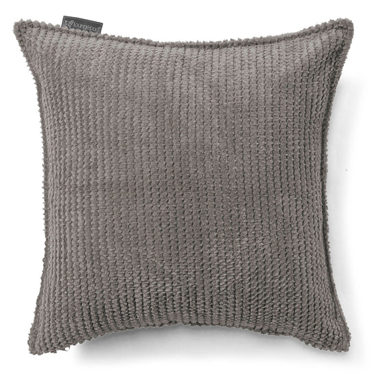 Pude 47 x 47cm - Pom Pom Kul Grå 01
