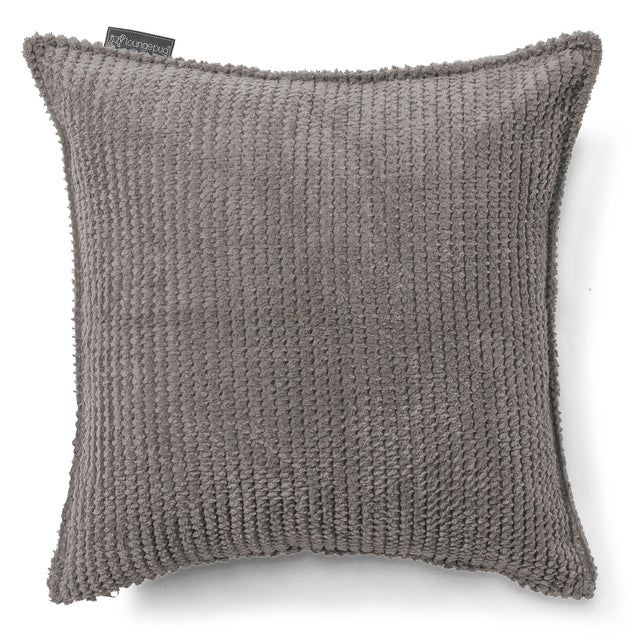 Pude 47 x 47cm - Pom Pom Kul Grå 01