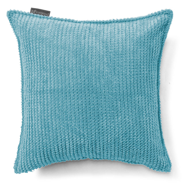 Pude 47 x 47cm - Pom Pom Turkis Blå 01
