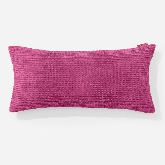 CloudSac 50 Kæmpe Pude med Memory Skum 40 x 80cm - Pom Pom Pink 01