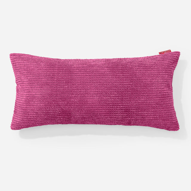 CloudSac 50 Kæmpe Pude med Memory Skum 40 x 80cm - Pom Pom Pink 01
