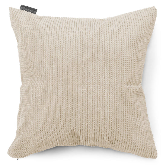 Kæmpe Pude 70 x 70cm - Pom Pom Cremefarvet 01