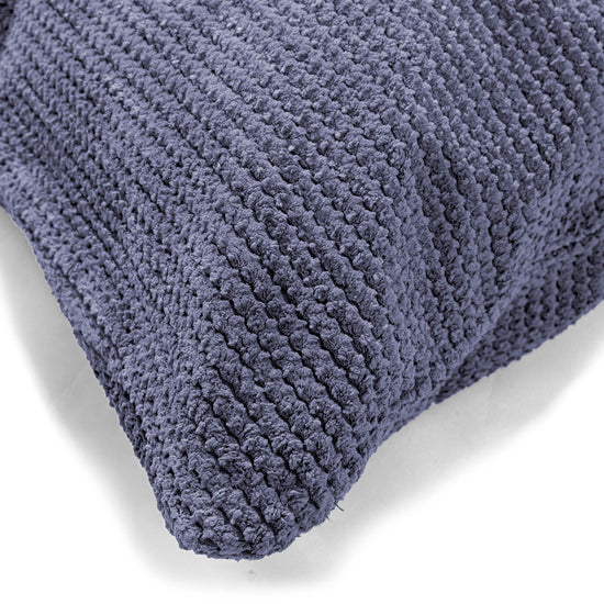 Kæmpe Pude 70 x 70cm - Pom Pom Lilla 03