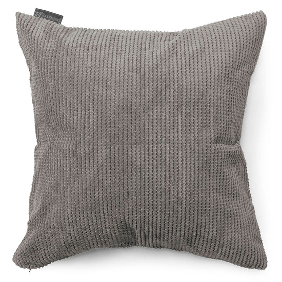 Kæmpe Pude 70 x 70cm - Pom Pom Kul Grå 01