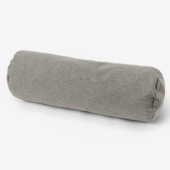 Pøllepude 20 x 55cm - Interalli-uld Sølv 01