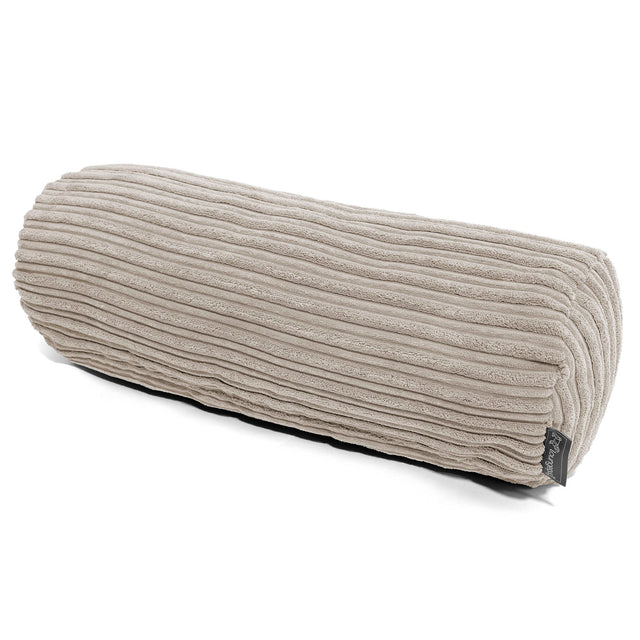 Pøllepude 20 x 55cm - Klassisk Jernbanefløjl Mink 01