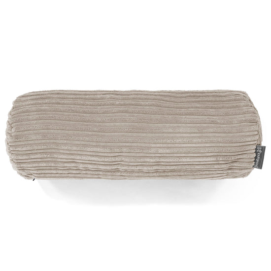 Pøllepude 20 x 55cm - Klassisk Jernbanefløjl Mink 02
