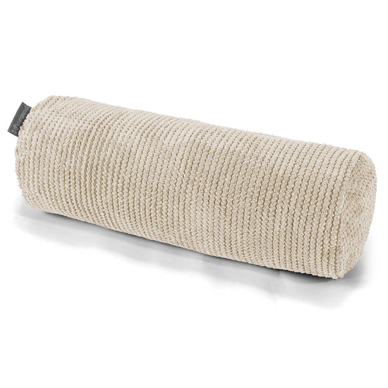 Pøllepude 20 x 55cm - Pom Pom Cremefarvet 01