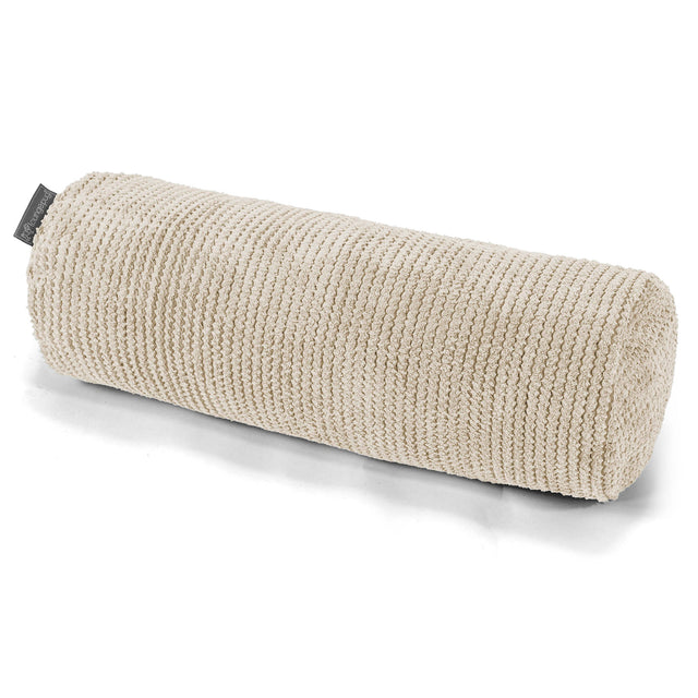 Pøllepude 20 x 55cm - Pom Pom Cremefarvet 01