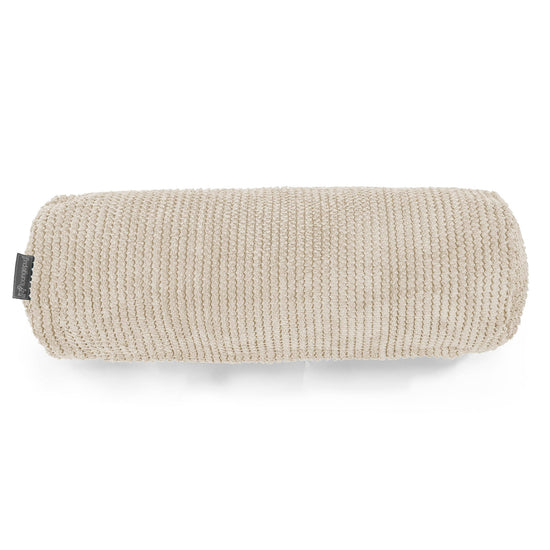 Pøllepude 20 x 55cm - Pom Pom Cremefarvet 02