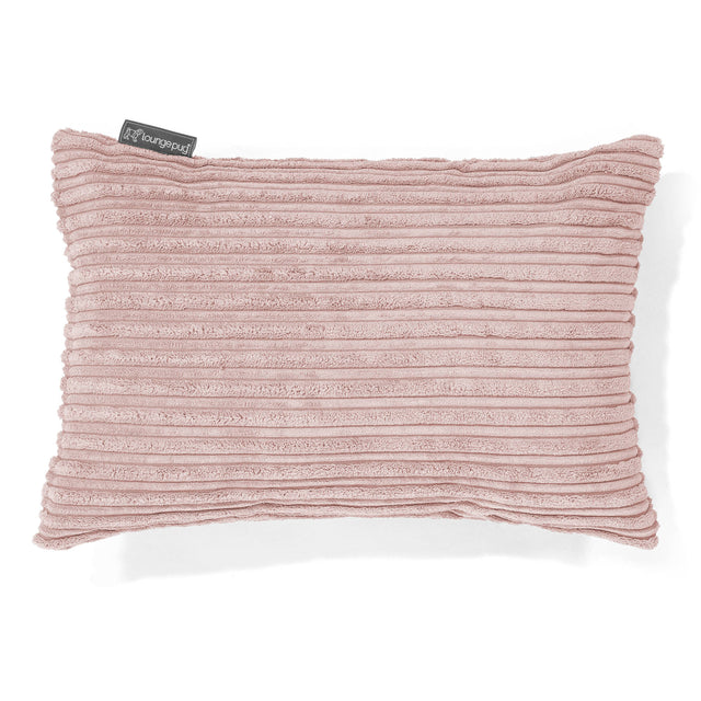 Pude 35 x 50cm - Klassisk Jernbanefløjl Blush Lyserød 01