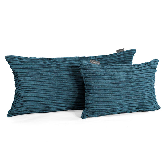 Pude 35 x 50cm - Klassisk Jernbanefløjl Navy 03
