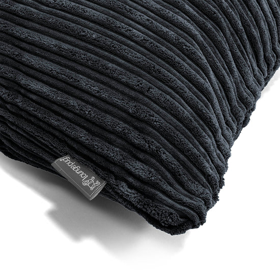 Pude 35 x 50cm - Klassisk Jernbanefløjl Sort 02