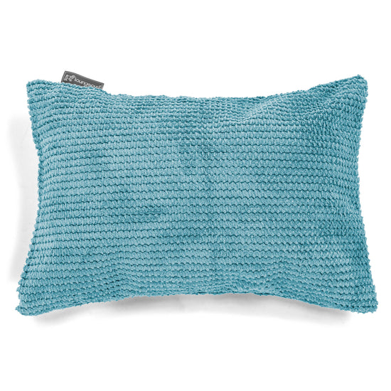 Pude 35 x 50cm - Pom Pom Turkis Blå 01