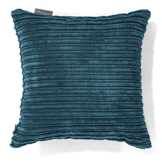 Pude 47 x 47cm - Klassisk Jernbanefløjl Navy 01