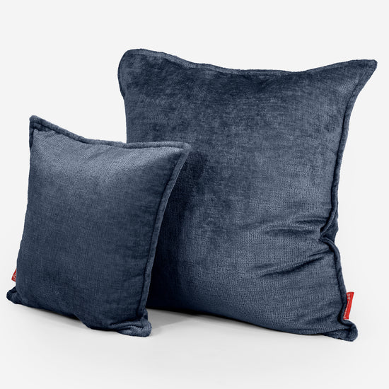 Pudebetræk 47 x 47cm - Chenille Navy 02