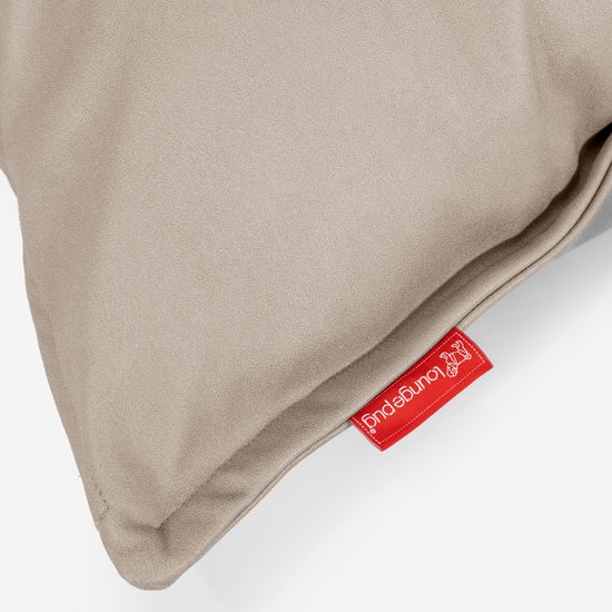 Pudebetræk 47 x 47cm - Vegansk Læder Elfenben 03