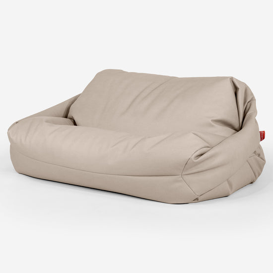 Sabine Sækkesofa - Vegansk Læder Elfenben 01