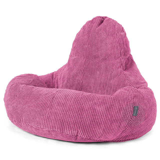 Ultra Lux-gaming-sækkestol - Pom Pom Pink 01