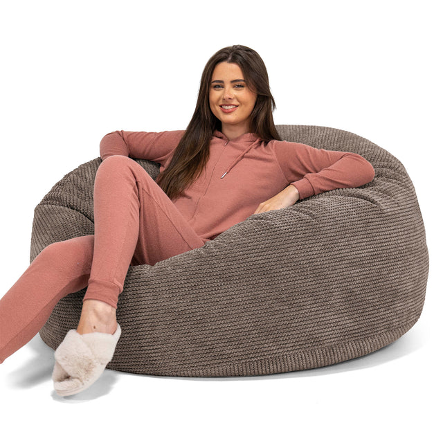 Sækkestol Sofa 'Mammut' - Pom Pom Chokolade Brun 01