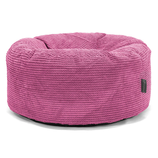 Rund Puf - Pom Pom Pink 01