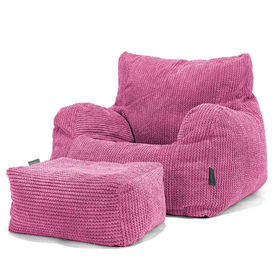 Lænestol - Pom Pom Pink 02