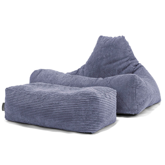 Lounge Sækkestol - Pom Pom Lilla 02