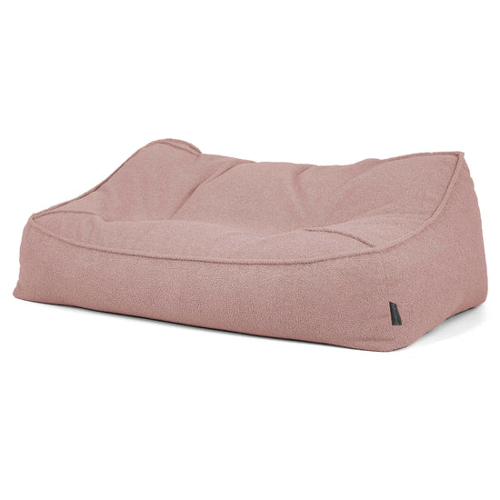 Sloucher Sækkesofa - Boucle Lyserød_03