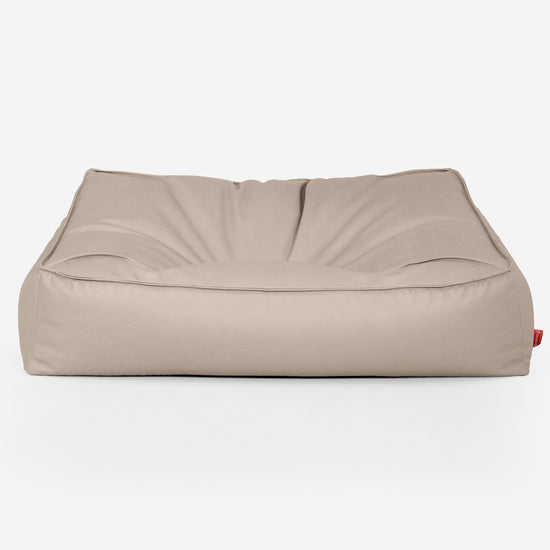 Sloucher Sækkesofa - Vegansk Læder Elfenben 01