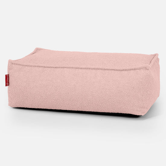 Stor Fodskammel - Boucle Lyserød_01