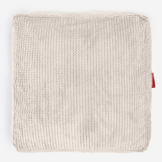 Stor Gulvpude - Pom Pom Cremefarvet 03