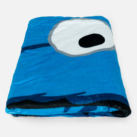 Plaid / Tæppe - Cookie Monster 01