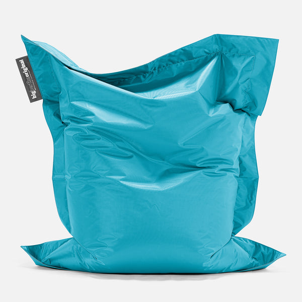 Sækkestol XXL Udendørs - SmartCanvas™ Cyan Blå 01