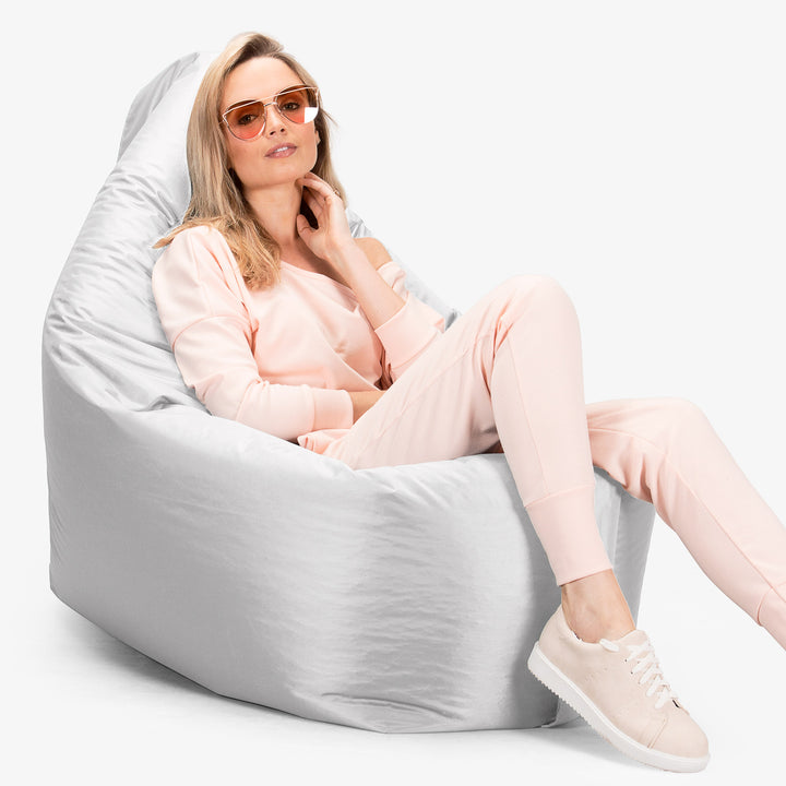 Sækkestol XXL Udendørs - SmartCanvas™ Hvid 06