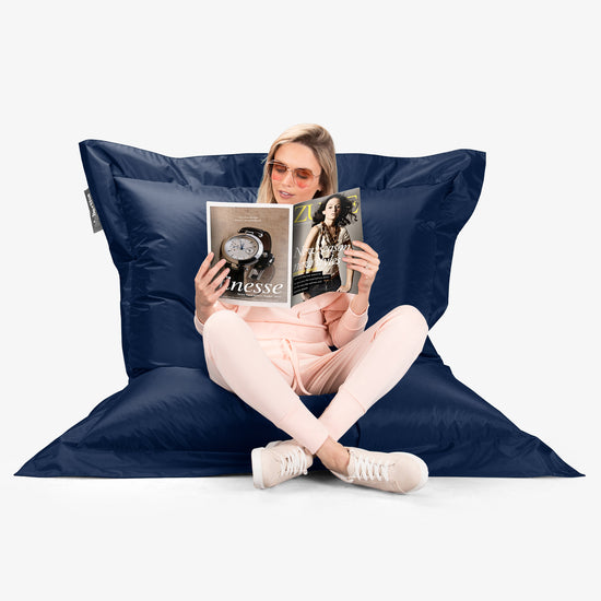 Sækkestol XXL Udendørs - SmartCanvas™ Marineblå 05