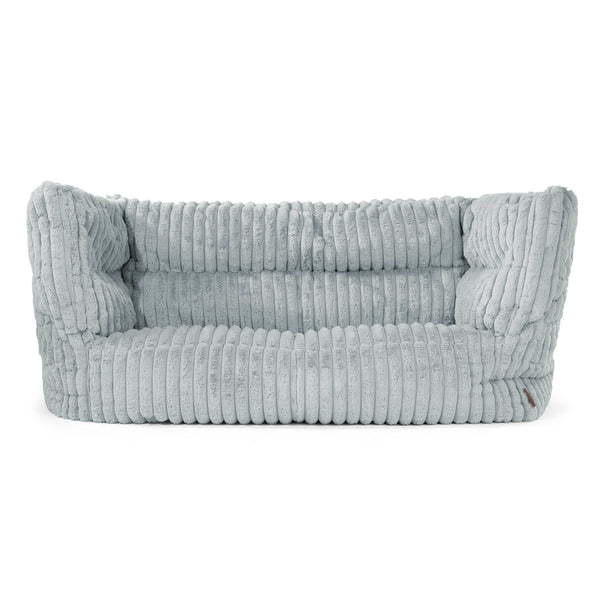 Louis Sækkestol Sofa 2 pers - Ultraplysfløjl Andeægblå 01