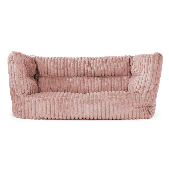 Louis Sækkestol Sofa 2 pers - Ultraplysfløjl Støvet Lyserød 01