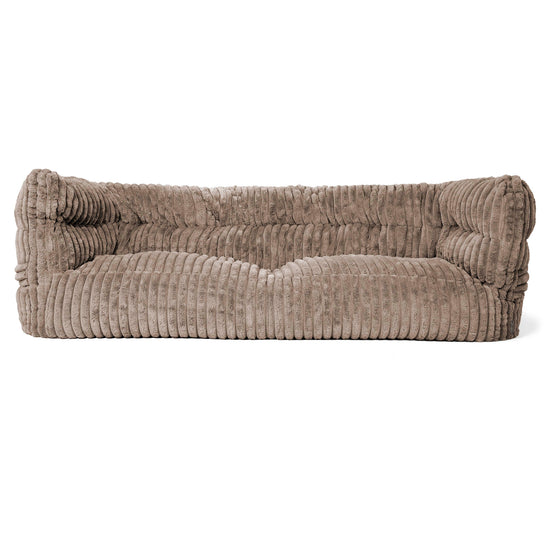 Louis Sækkestol Sofa 3 pers - Ultraplysfløjl Mink 01