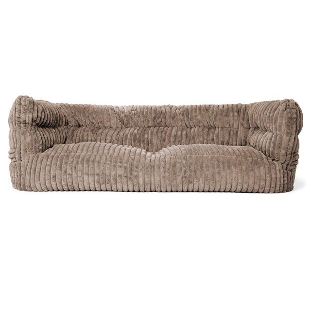 Louis Sækkestol Sofa 3 pers - Ultraplysfløjl Mink 01
