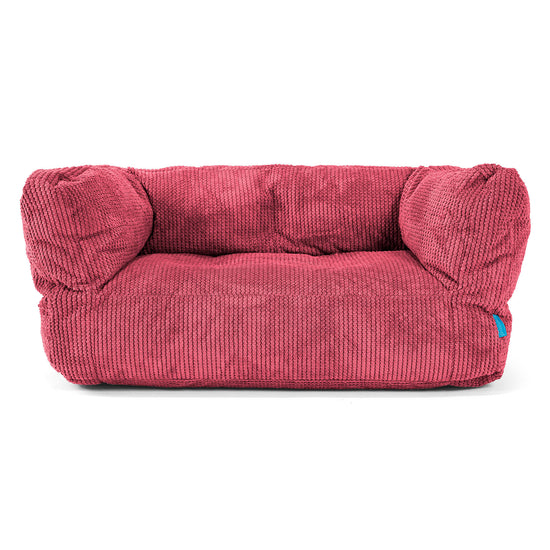 Albert Børnesofa 2-6 år - Pom Pom Pastelrød 01