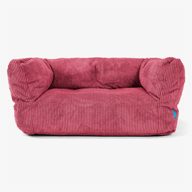 Albert Børnesofa 2-6 år - Pom Pom Pastelrød 01