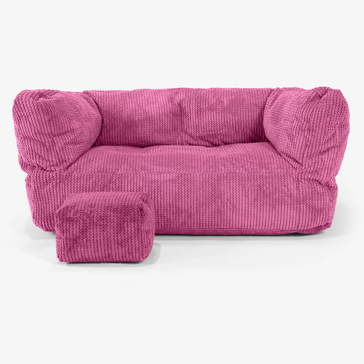 Albert Børnesofa 2-6 år - Pom Pom Pink 02