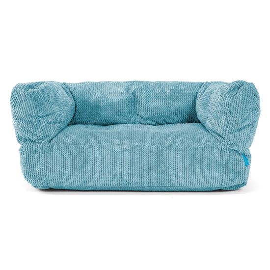 Albert Børnesofa 2-6 år - Pom Pom Turkis Blå 01