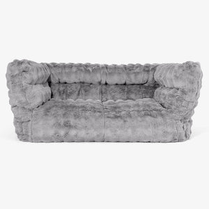 Albert Sækkestol Sofa 2 pers 2.0 - Imiteret Pels Bubble Grå