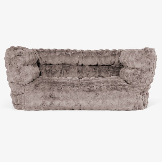 Albert Sækkestol Sofa 2 pers 2.0 - Imiteret Pels Bubble Mink 01