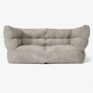Albert Sækkestol Sofa 2 pers 2.0 - Klassisk Jernbanefløjl Mink