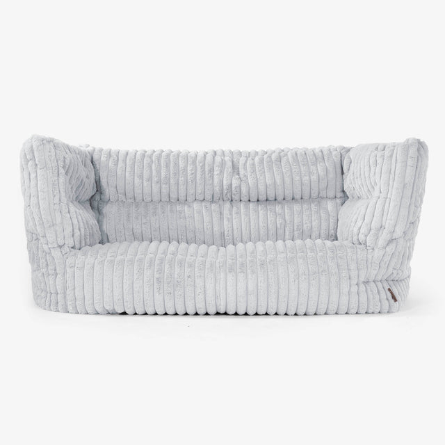 Albert Sækkestol Sofa 2 pers 2.0 - Ultraplysfløjl Andeægblå 01