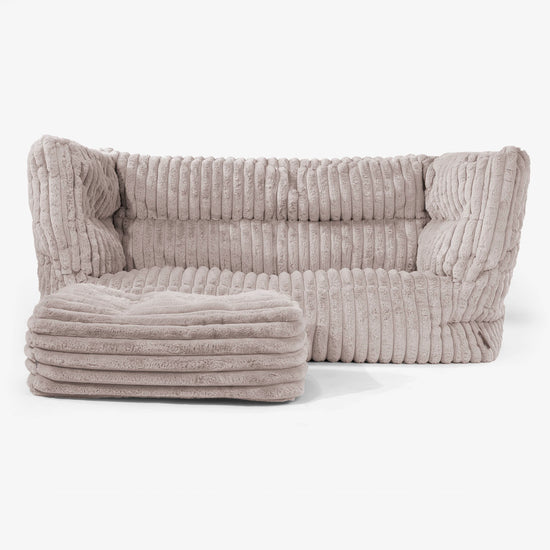 Albert Sækkestol Sofa 2 pers 2.0 - Ultraplysfløjl Mink 02