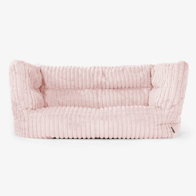 Albert Sækkestol Sofa 2 pers 2.0 - Ultraplysfløjl Støvet Lyserød 01